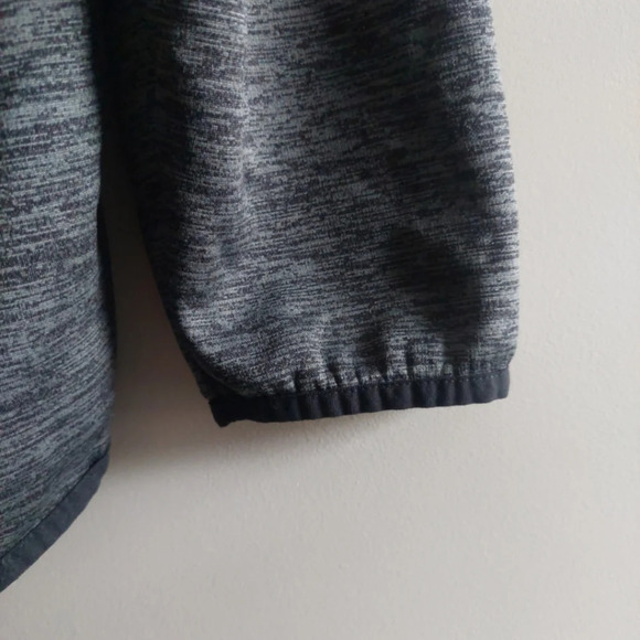 Under Armour Mens XL Storm Gear 1/4 zip up Pullover Sweatshirt Black Spacedye - Picture 10 of 12